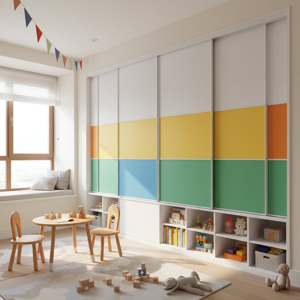 Corner wardrobe system